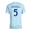Maglie da calcio Juventus Manuel Locatelli #5 Seconda Maglia 2025-26 Manica Corta Maglie da calcio Juventus Manuel Locatelli #5 Seconda Maglia 2025-26 Manica Corta